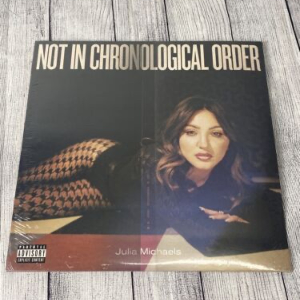 Julia Michaels “Not in Chronological Order” Vinyl Album NWT
